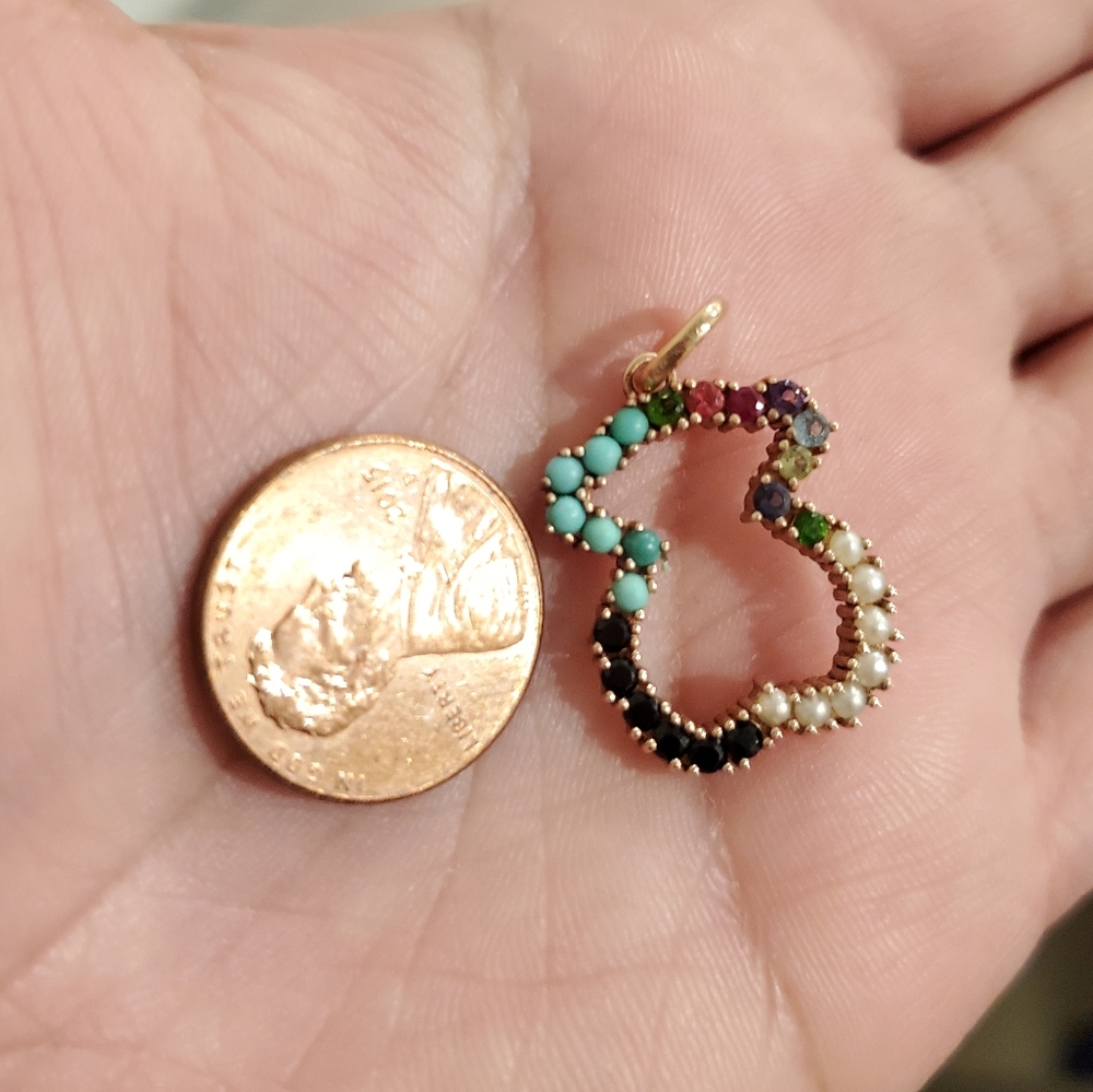 TOUS Rose Vermeil Pendant